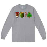 Heather Grey christmas items Long Sleeve Tee - LillyAllenDesigns