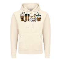 Vintage Artic coffee latte coffee cups Vintage Hoodie - MaliasSmallBusiness