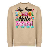 Mushroom bye bye school hello pool Heavyweight Sweatshirt - BarkalooDesign