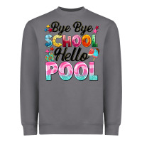 Storm bye bye school hello pool Heavyweight Sweatshirt - BarkalooDesign