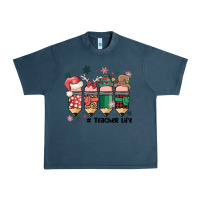 Midnight Navy teacher christmas Urban Heavy Tee - MaliasSmallBusiness