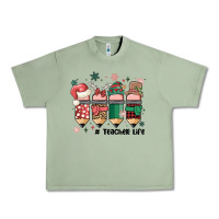 Oil Green teacher christmas Urban Heavy Tee - MaliasSmallBusiness