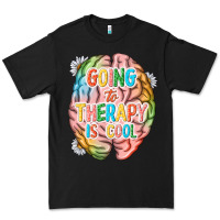 Black going to therapy is cool Premium Tee - NancyCooperArtShop
