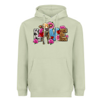 Matcha love with cow olivia Heavyweight Hoodie - OliviaCreatesArt