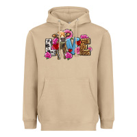 Mushroom love with cow olivia Heavyweight Hoodie - OliviaCreatesArt