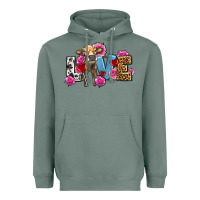 Sage love with cow olivia Heavyweight Hoodie - OliviaCreatesArt