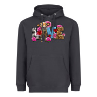 Smoke love with cow olivia Heavyweight Hoodie - OliviaCreatesArt
