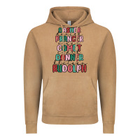Vintage Camel dasher dancer prancer vixer comet cupid donner bli Vintage Hoodie - MaliasSmallBusiness
