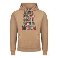 Vintage Coffee dasher dancer prancer vixer comet cupid donner bli Vintage Hoodie - MaliasSmallBusiness