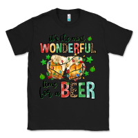 Black its the most wonderful time for a year Classic Tee - MaliasSmallBusiness