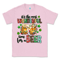 Bubblegum Pink its the most wonderful time for a year Classic Tee - MaliasSmallBusiness