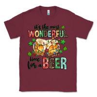 Burgundy its the most wonderful time for a year Classic Tee - MaliasSmallBusiness