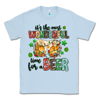 Dusty Blue its the most wonderful time for a year Classic Tee - MaliasSmallBusiness