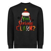 Black you serious clark christmas tree Heavyweight Sweatshirt - Jasminsmagicworld