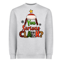 Heather Grey you serious clark christmas tree Heavyweight Sweatshirt - Jasminsmagicworld