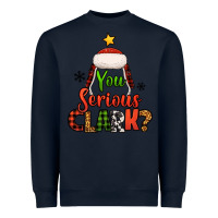 Navy you serious clark christmas tree Heavyweight Sweatshirt - Jasminsmagicworld