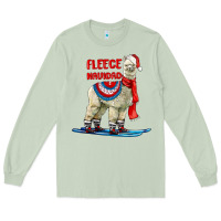 Matcha Fleece Navidad Alpaca Long Sleeve Tee - LillyAllenDesigns