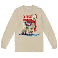 Mushroom Fleece Navidad Alpaca Long Sleeve Tee - LillyAllenDesigns