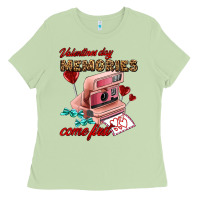 Matcha valentines day memories come first Ladies Tee - AdoDesignShop