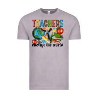 Vintage Zinc teachers change the world Vintage Tee - NancyCooperArtShop