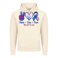 Vintage Artic Peace Love Cure Thyroid Cancer Vintage Hoodie - Jasminsmagicworld