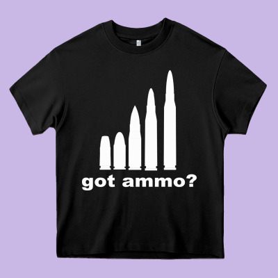 Got Ammo Heavy Core Tee Designed By Bettercallsaul