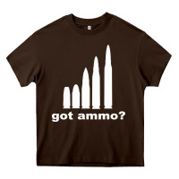 Chocolate Brown Got Ammo Heavy Core Tee - Bettercallsaul