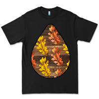 Black Fall Teardrop Premium Tee - LillyAllenDesigns