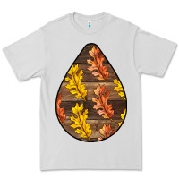 Dove Grey Fall Teardrop Premium Tee - LillyAllenDesigns