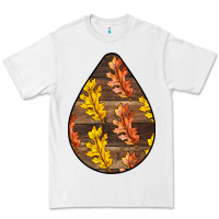 White Fall Teardrop Premium Tee - LillyAllenDesigns