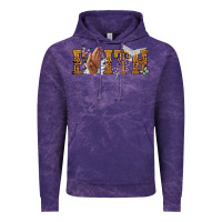 Cloud Purple faith with praying hands Vintage Hoodie - NancyCooperArtShop