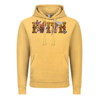 Vintage Mustard faith with praying hands Vintage Hoodie - NancyCooperArtShop