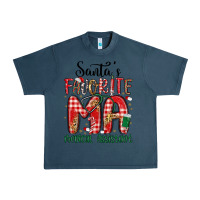 Midnight Navy santa favorite medical assistant Urban Heavy Tee - MaliasSmallBusiness