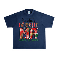 Navy santa favorite medical assistant Urban Heavy Tee - MaliasSmallBusiness