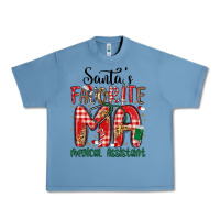 Pebble Blue santa favorite medical assistant Urban Heavy Tee - MaliasSmallBusiness