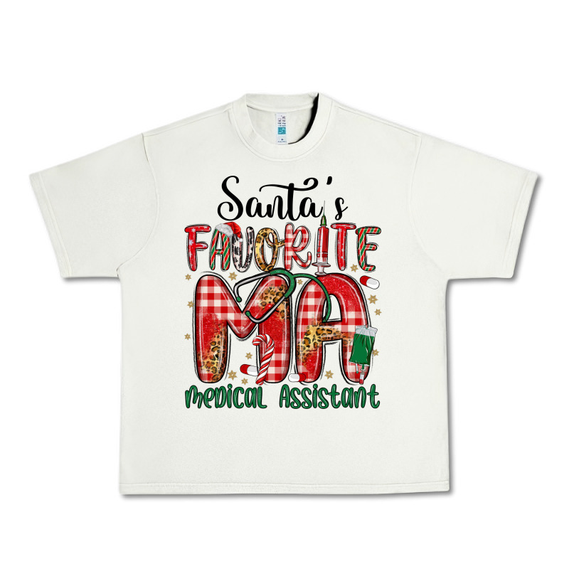 Santa Favorite Medical Assistant Urban Heavy Tee by MaliasSmallBusiness | Teevron