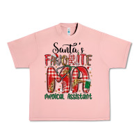 Salmon santa favorite medical assistant Urban Heavy Tee - MaliasSmallBusiness