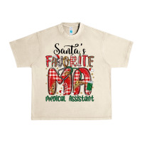 Sandshell santa favorite medical assistant Urban Heavy Tee - MaliasSmallBusiness