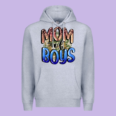 Mom Of Boys Mother's Day Premium Hoodie Designed By Cowgirlartshop