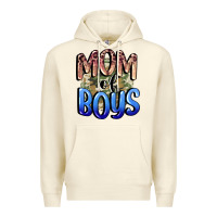 Sandshell Mom of Boys Mother's Day Premium Hoodie - CowGirlArtShop