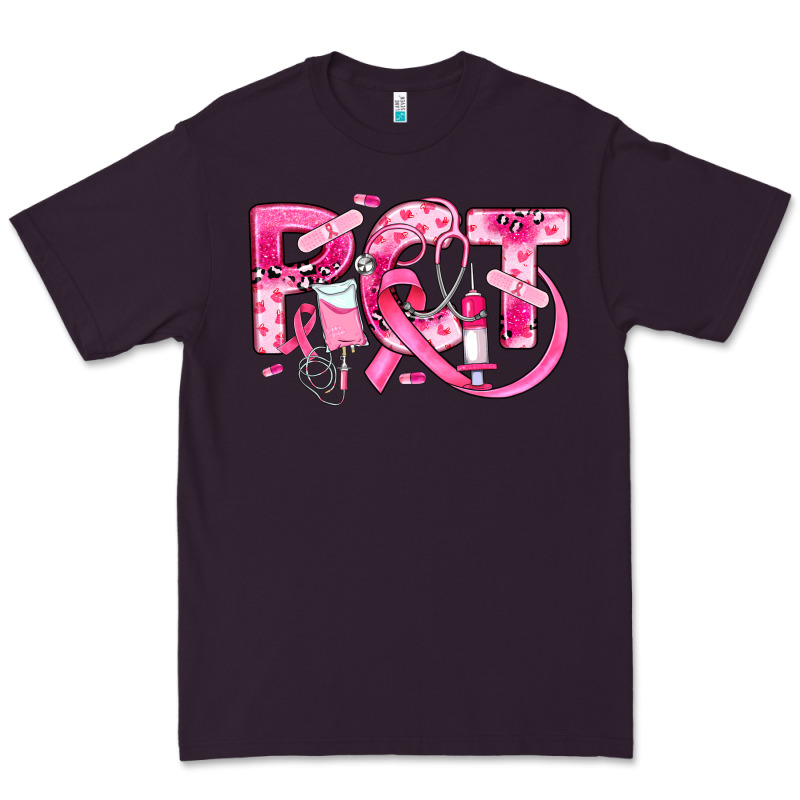 Breast Cancer Pct Patient Care Technician Premium Tee by JahusDesignShop | Teevron