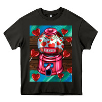 Asphalt candy machine  with heart candies  air Heavy Core Tee - AdoDesignShop