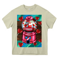 Mossy candy machine  with heart candies  air Heavy Core Tee - AdoDesignShop