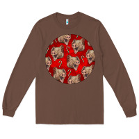 Chestnut christmas pig Long Sleeve Tee - LillyAllenDesigns