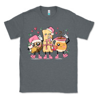 Charcoal Heather mexican christmas pan dulce cartoon characters Classic Tee - MaliasSmallBusiness