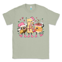 Matcha mexican christmas pan dulce cartoon characters Classic Tee - MaliasSmallBusiness