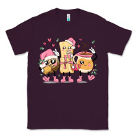 Plum mexican christmas pan dulce cartoon characters Classic Tee - MaliasSmallBusiness