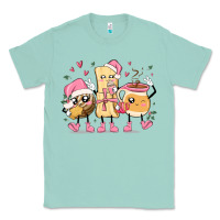 Seafoam mexican christmas pan dulce cartoon characters Classic Tee - MaliasSmallBusiness