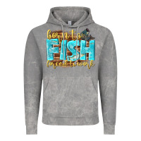 Cloud Rock born to fish forced to work Vintage Hoodie - NancyCooperArtShop