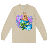 Mushroom easter bunny egg flowers Long Sleeve Tee - RanaPortraitStore